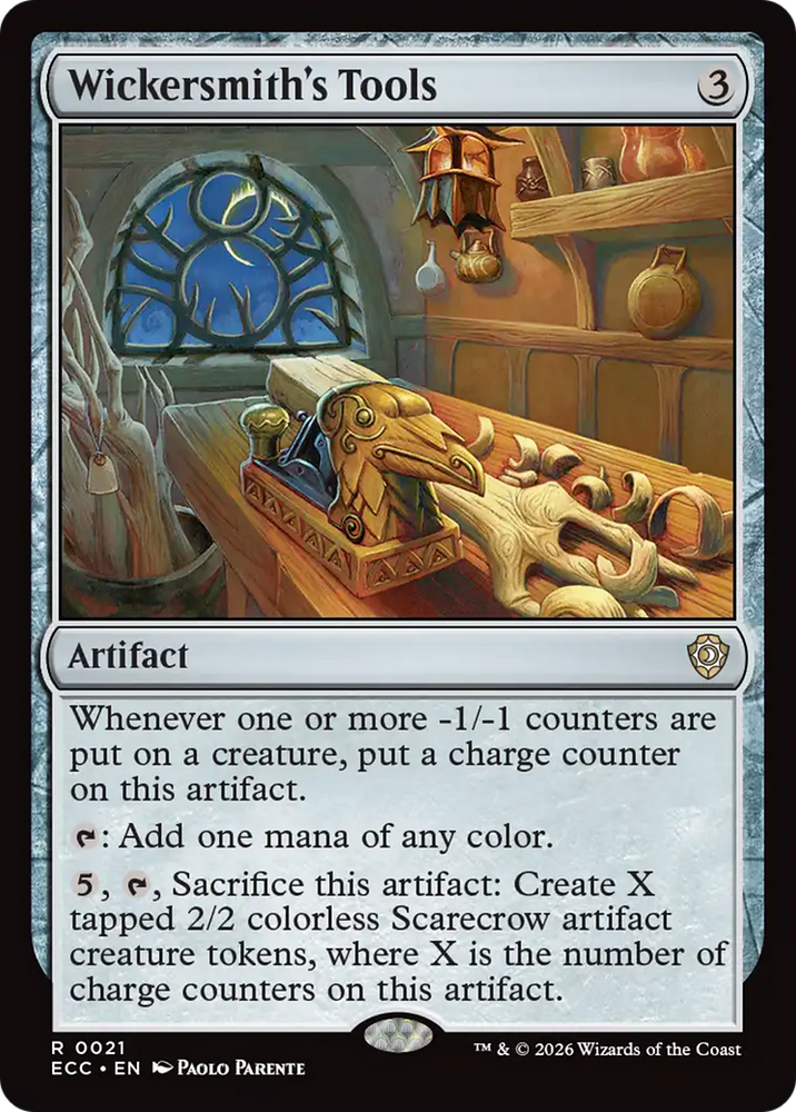 Wickersmith's Tools [Lorwyn Eclipsed Commander] Magic: The Gathering