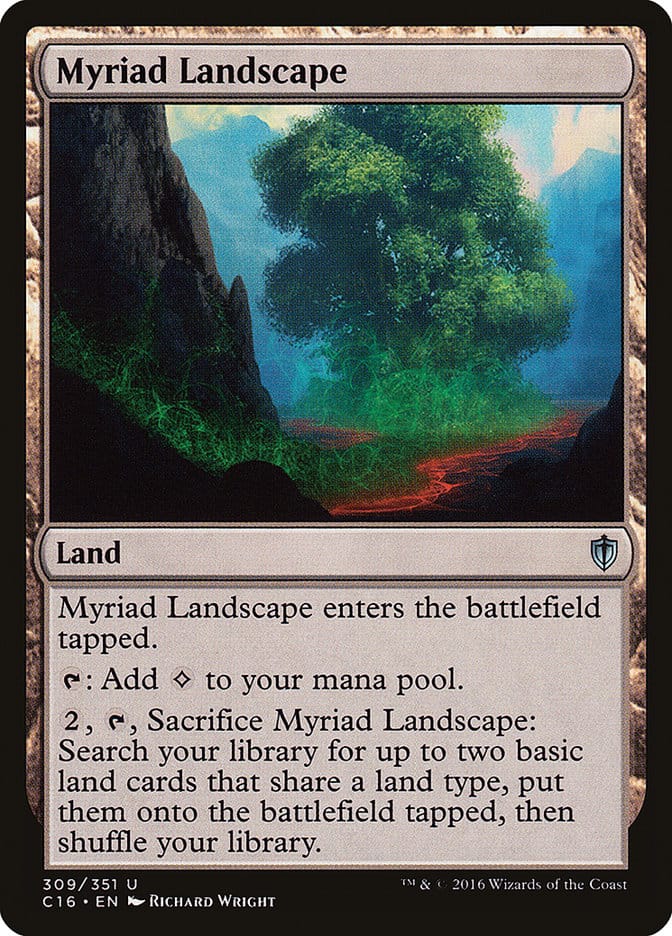 Myriad Landscape [Commander 2016] Magic: The Gathering
