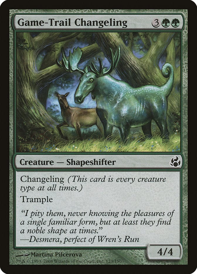 Game-Trail Changeling [Morningtide] Magic: The Gathering