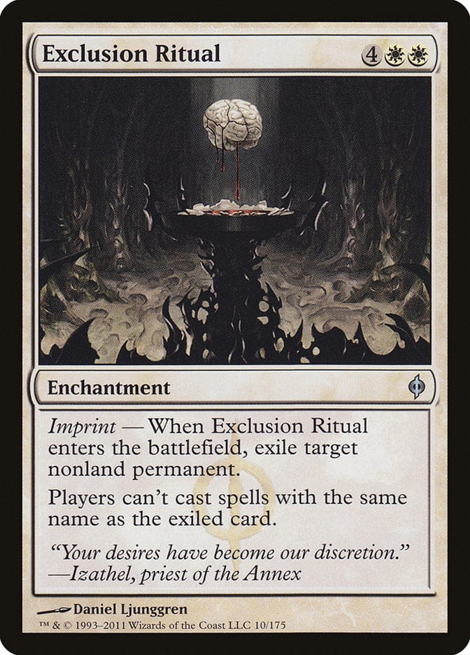 Exclusion Ritual [New Phyrexia] Magic: The Gathering
