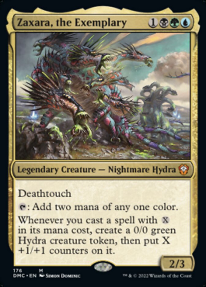 Zaxara, the Exemplary [Dominaria United Commander] Magic: The Gathering