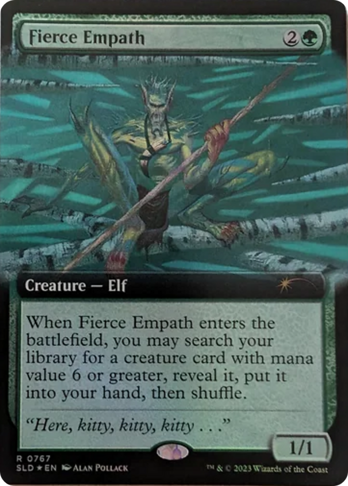 Fierce Empath (Extended Art) [Secret Lair Drop Series] Magic: The Gathering