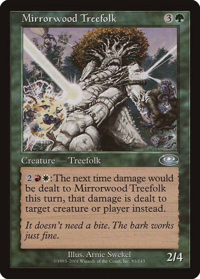 Mirrorwood Treefolk [Planeshift] Magic: The Gathering