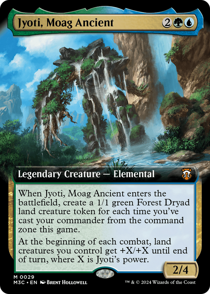Jyoti, Moag Ancient (Extended Art) [Modern Horizons 3 Commander] Magic: The Gathering