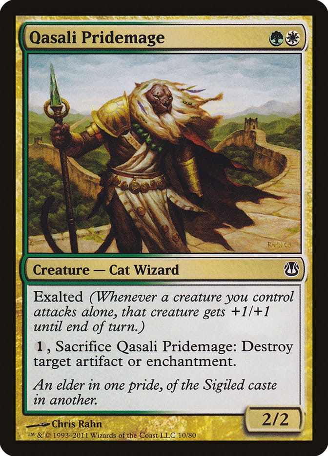 Qasali Pridemage [Duel Decks: Ajani vs. Nicol Bolas] Magic: The Gathering