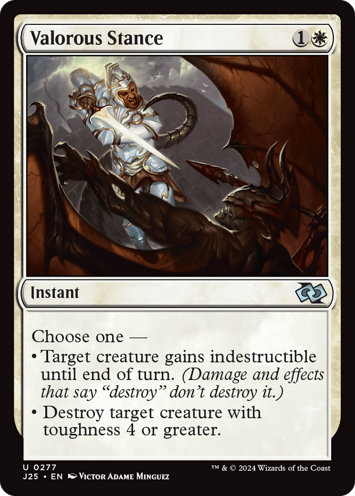 Valorous Stance [Foundations Jumpstart] Magic: The Gathering