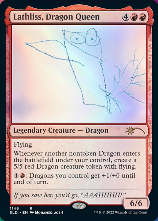 Lathliss, Dragon Queen (1146) [Secret Lair Drop Series] Magic: The Gathering
