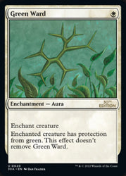 Green Ward [30th Anniversary Edition] Magic: The Gathering