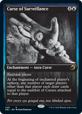 Curse of Surveillance [Innistrad: Double Feature] Magic: The Gathering