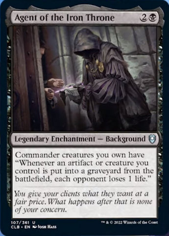 Agent of the Iron Throne [Commander Legends: Battle for Baldur's Gate] Magic: The Gathering