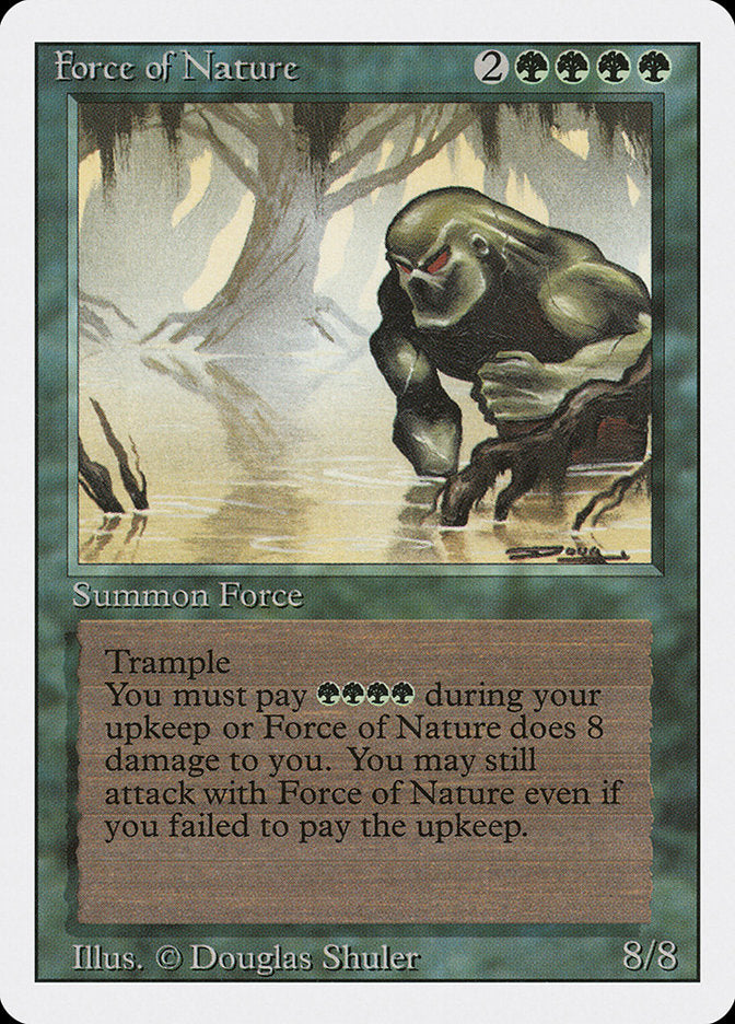 Force of Nature [Revised Edition] Magic: The Gathering