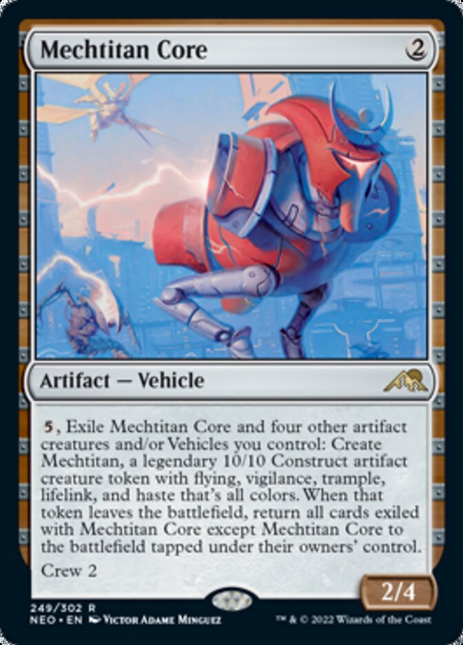 Mechtitan Core [Kamigawa: Neon Dynasty] Magic: The Gathering