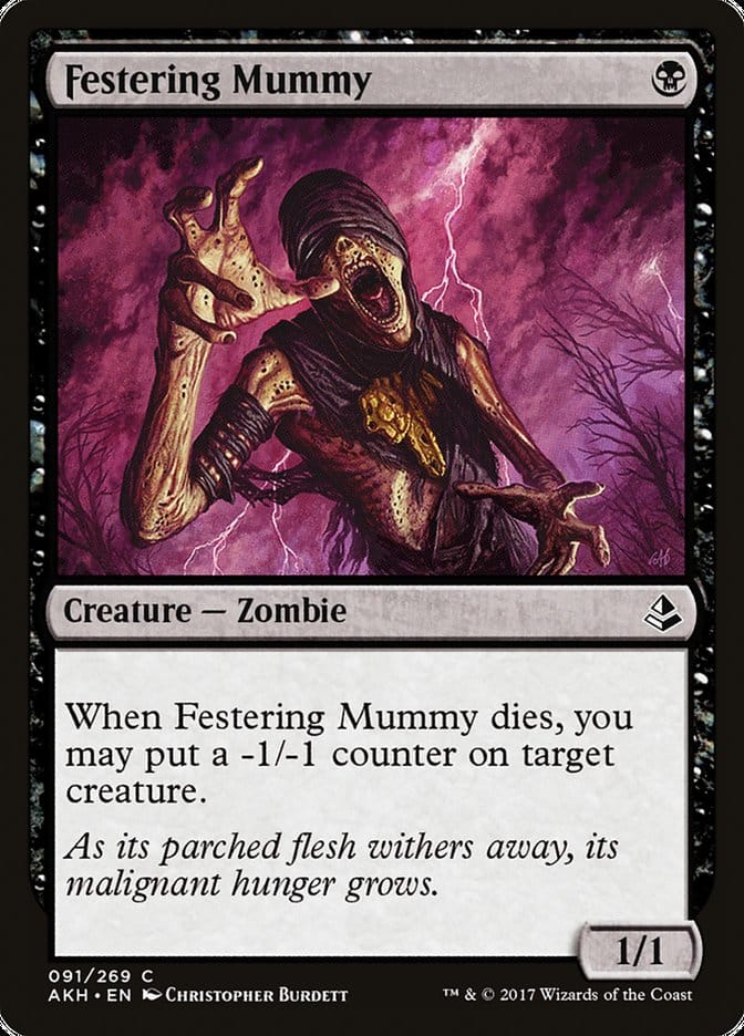 Festering Mummy [Amonkhet] Magic: The Gathering