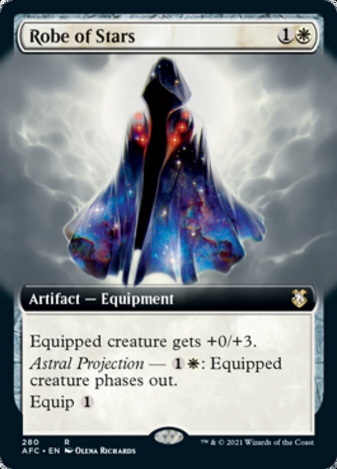 Robe of Stars (Extended Art) [Dungeons & Dragons: Adventures in the Forgotten Realms Commander] Magic: The Gathering