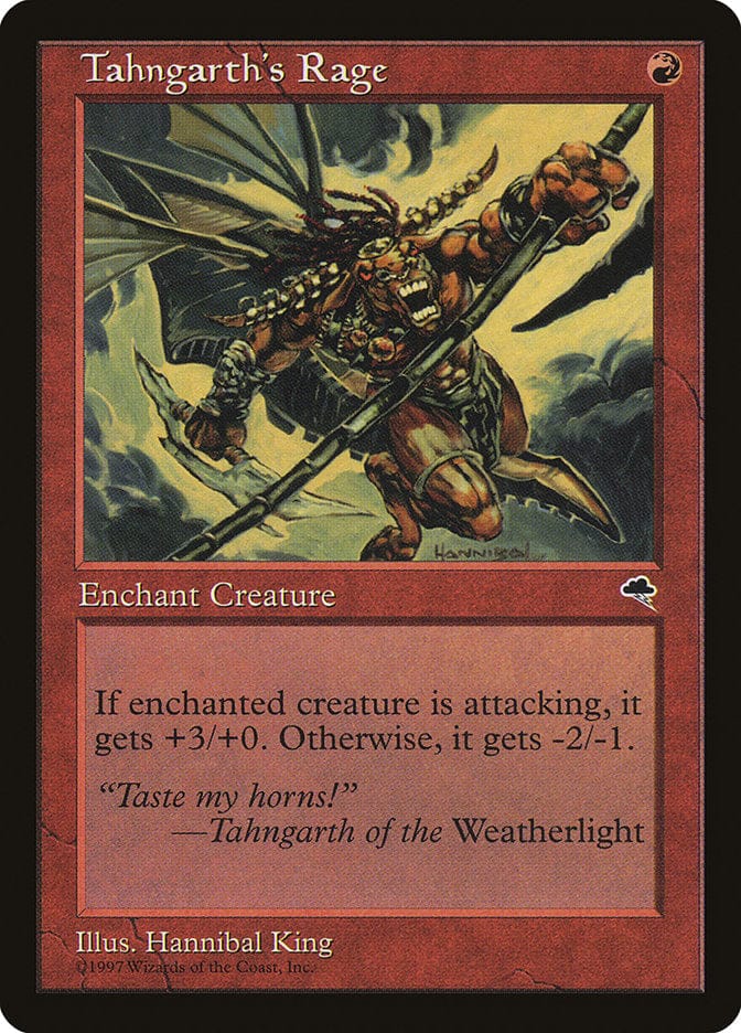 Tahngarth's Rage [Tempest] Magic: The Gathering