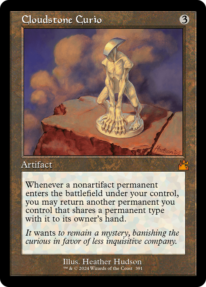 Cloudstone Curio (Retro Frame) [Ravnica Remastered] Magic: The Gathering