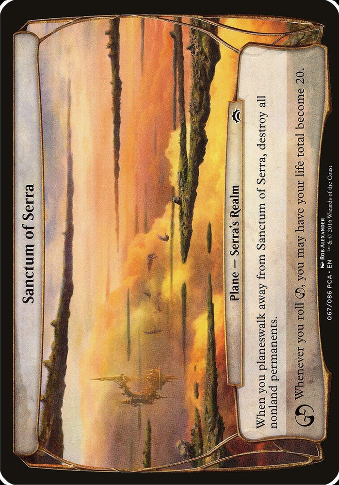 Sanctum of Serra (Planes) [Planechase Anthology Planes] Magic: The Gathering