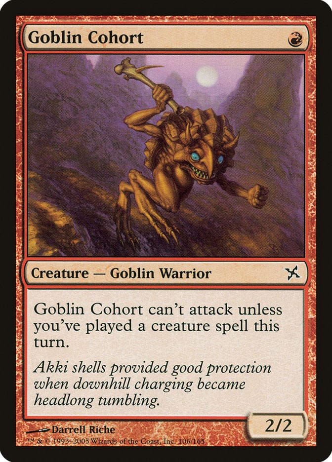 Goblin Cohort [Betrayers of Kamigawa] Magic: The Gathering