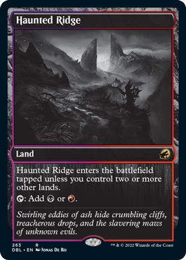Haunted Ridge [Innistrad: Double Feature] Magic: The Gathering