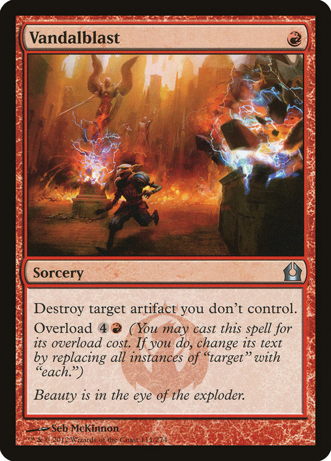 Vandalblast [Return to Ravnica] Magic: The Gathering