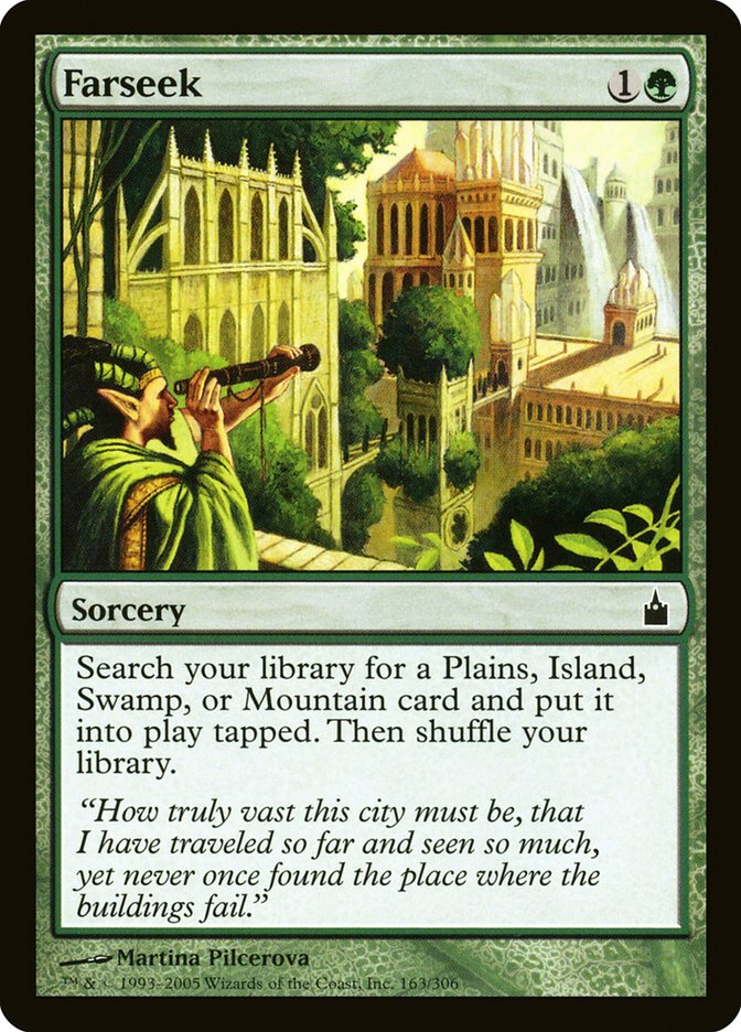 Farseek [Ravnica: City of Guilds] Magic: The Gathering