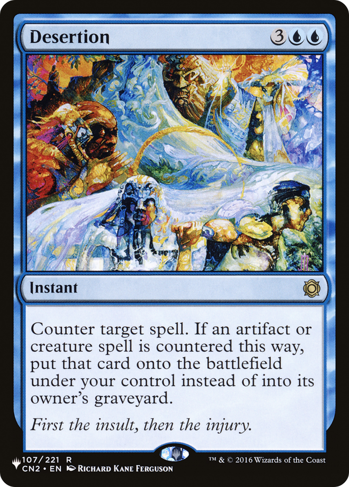 Desertion [The List] Magic: The Gathering