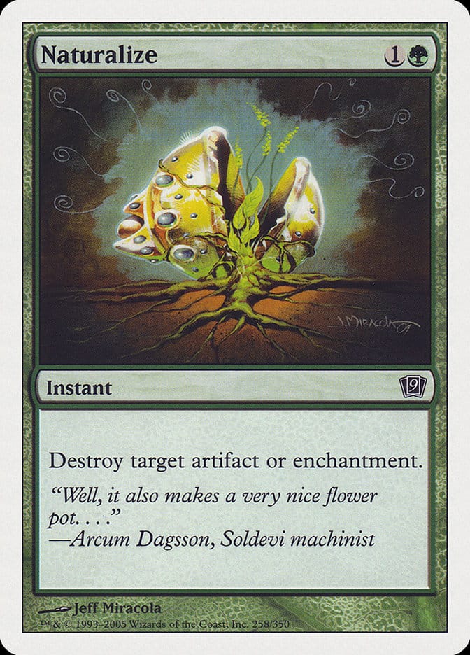 Naturalize [Ninth Edition] Magic: The Gathering