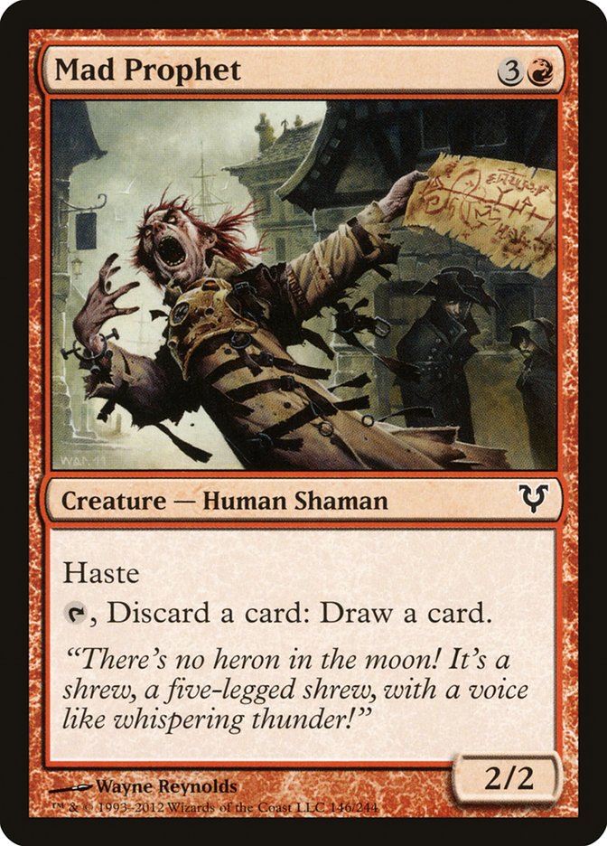Mad Prophet [Avacyn Restored] Magic: The Gathering