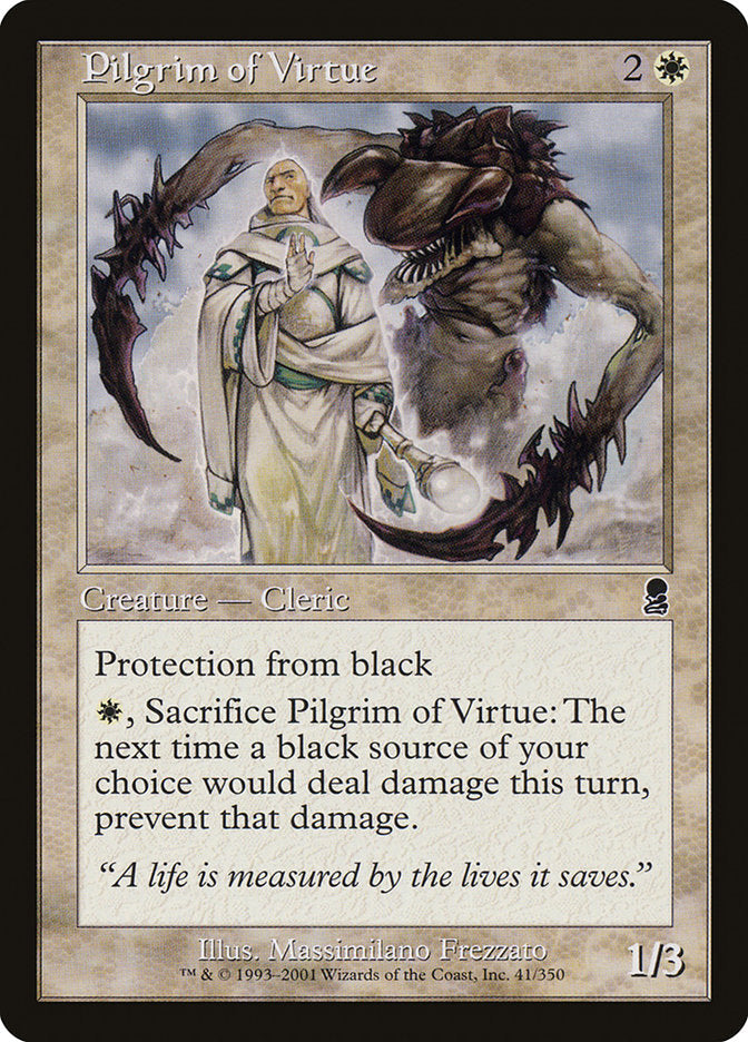 Pilgrim of Virtue [Odyssey] Magic: The Gathering