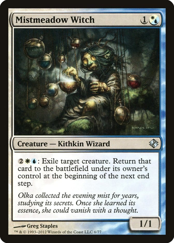 Mistmeadow Witch [Duel Decks: Venser vs. Koth] Magic: The Gathering