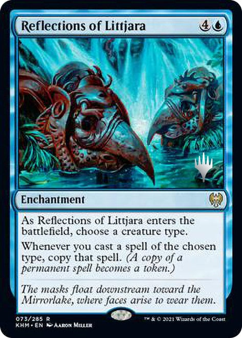 Reflections of Littjara (Promo Pack) [Kaldheim Promos] Magic: The Gathering