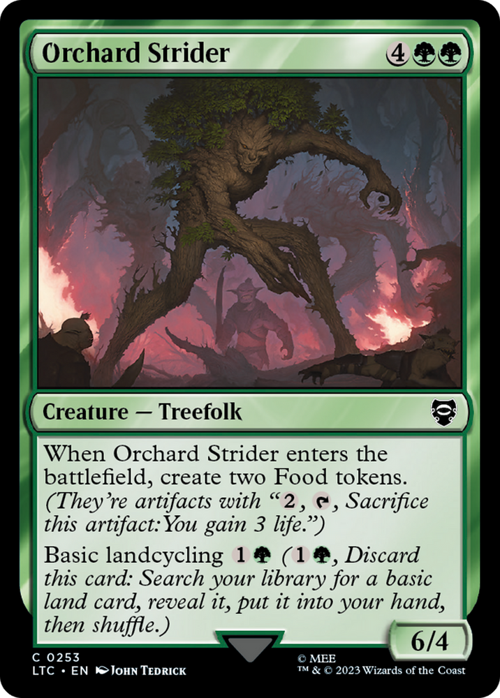 Orchard Strider [The Lord of the Rings: Tales of Middle-Earth Commander] Magic: The Gathering