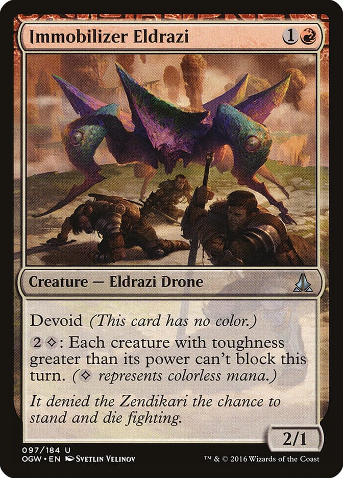 Immobilizer Eldrazi [Oath of the Gatewatch] Magic: The Gathering