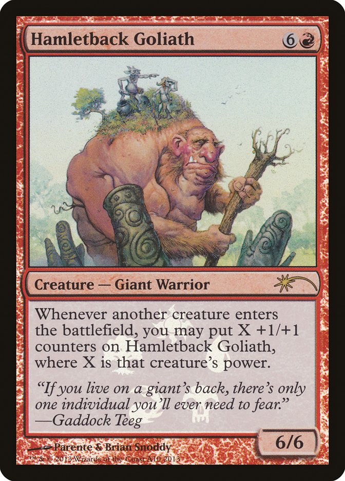 Hamletback Goliath [Resale Promos] Magic: The Gathering