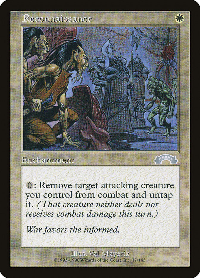 Reconnaissance [Exodus] Magic: The Gathering