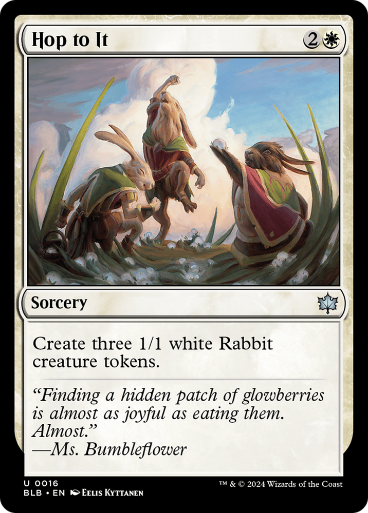 Hop to It [Bloomburrow] Magic: The Gathering