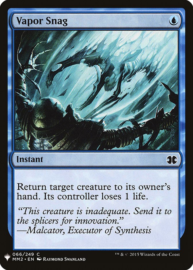 Vapor Snag [Mystery Booster] Magic: The Gathering