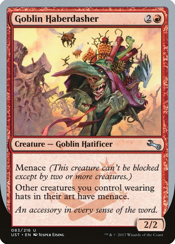 Goblin Haberdasher [Unstable] Magic: The Gathering