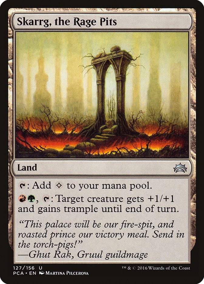 Skarrg, the Rage Pits [Planechase Anthology] Magic: The Gathering