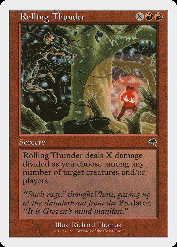 Rolling Thunder [Battle Royale] Magic: The Gathering