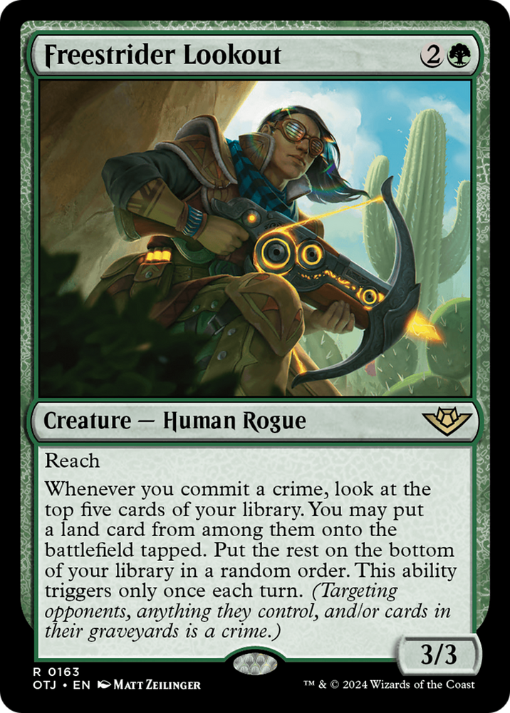 Freestrider Lookout [Outlaws of Thunder Junction] Magic: The Gathering