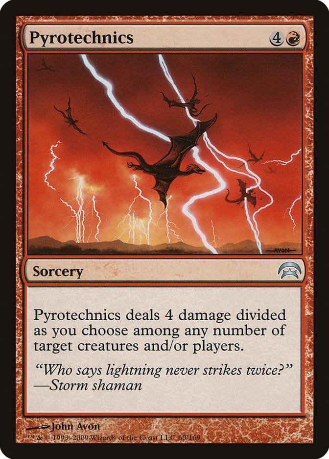Pyrotechnics [Planechase] Magic: The Gathering