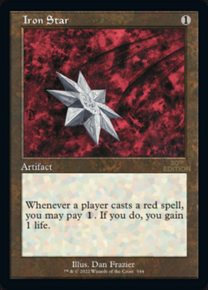 Iron Star (Retro) [30th Anniversary Edition] Magic: The Gathering
