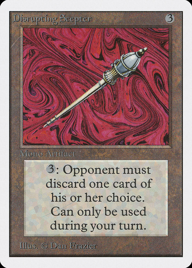 Disrupting Scepter [Unlimited Edition] Magic: The Gathering