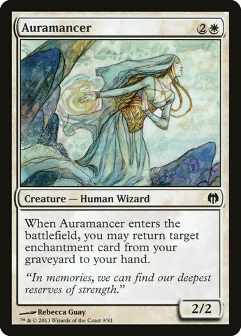 Auramancer [Duel Decks: Heroes vs. Monsters] Magic: The Gathering