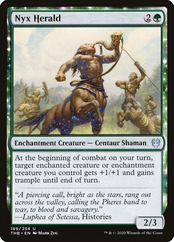 Nyx Herald [Theros Beyond Death] Magic: The Gathering