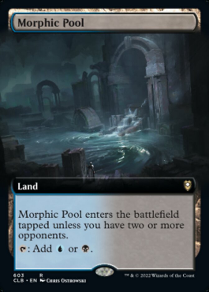 Morphic Pool (Extended Art) [Commander Legends: Battle for Baldur's Gate] Magic: The Gathering