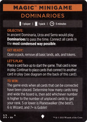 Dominarioes (Magic Minigame) [Strixhaven: School of Mages Minigame] Magic: The Gathering