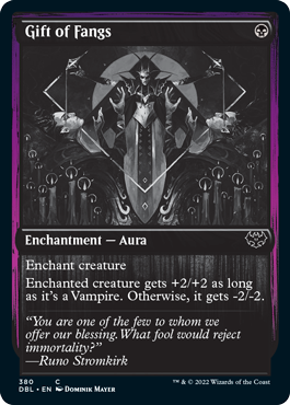 Gift of Fangs [Innistrad: Double Feature] Magic: The Gathering