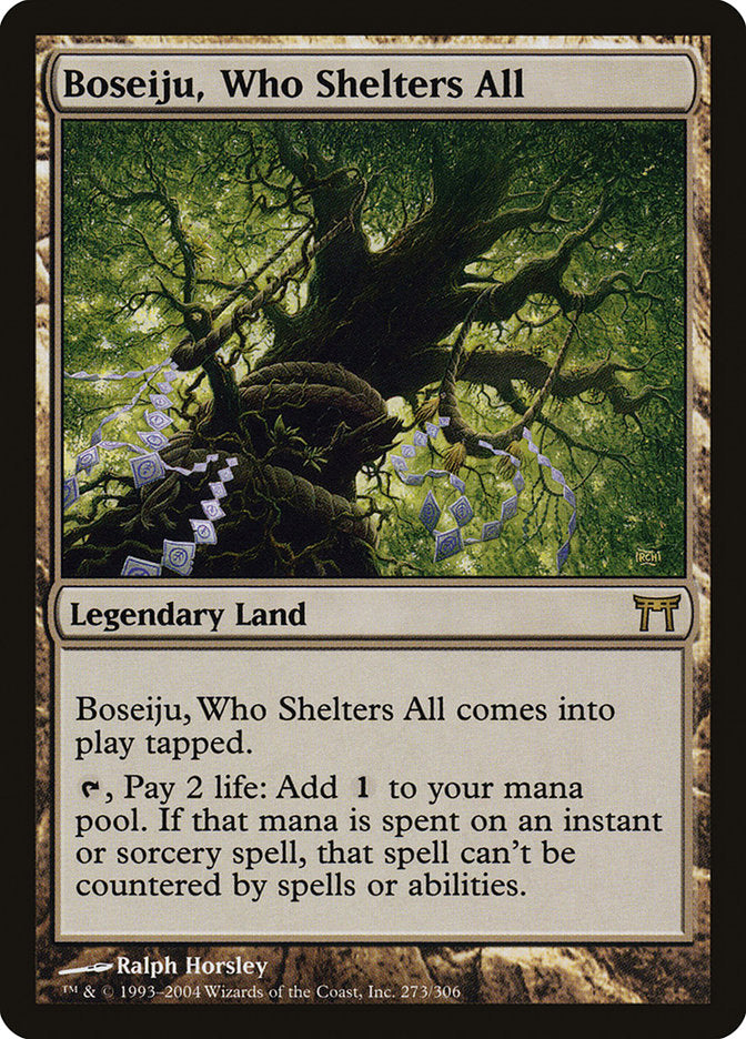 Boseiju, Who Shelters All [Champions of Kamigawa] Magic: The Gathering